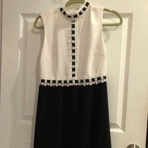 Black and white cocktails dress brand CeCe